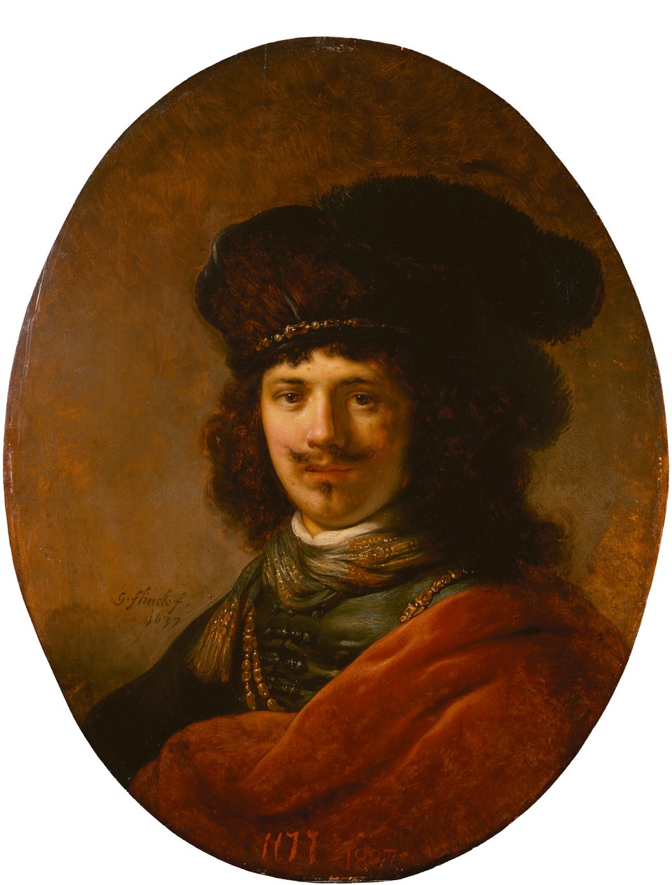 Portræt af en ung mand, 1637. af Govaert Flinck