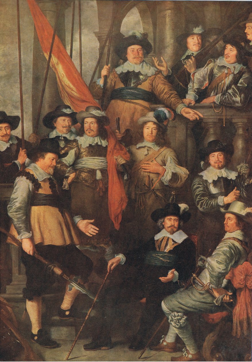 Company of the Civic Guard of Amsterdam 1645, Bibbys Annual, 1916-17 af Govaert Flinck