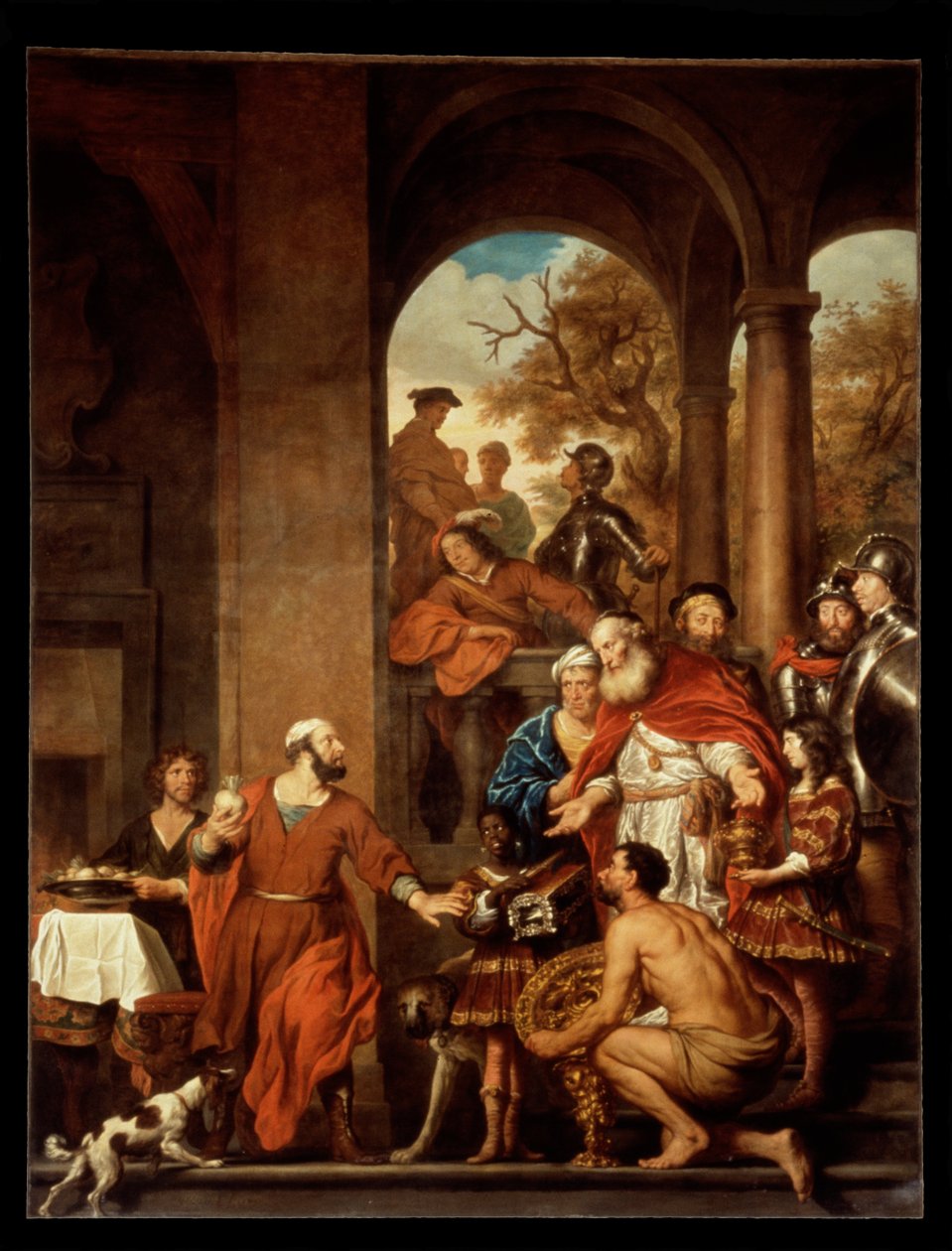 Den ubestikkelige konsul Marcus Curius Dentatus af Govert Flinck