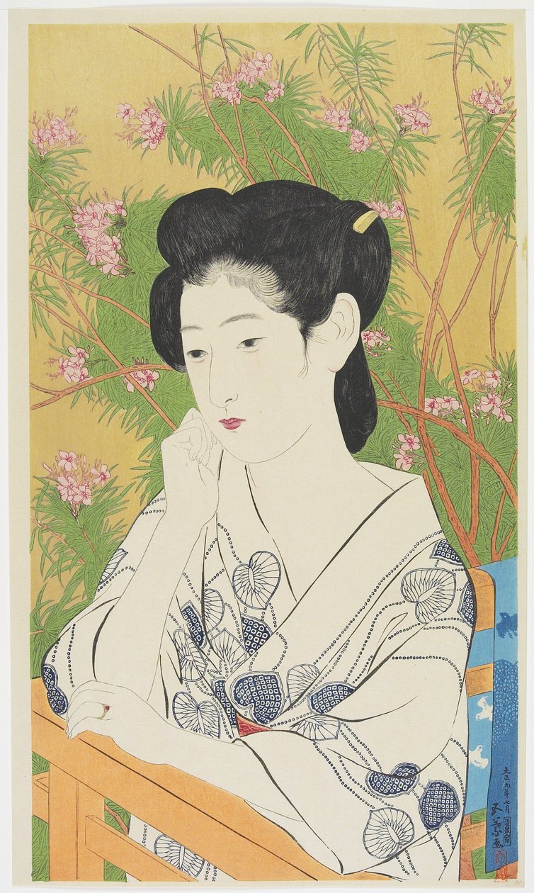 På en kro i Hot Springs, juli 1920 af Goyo Hashiguchi