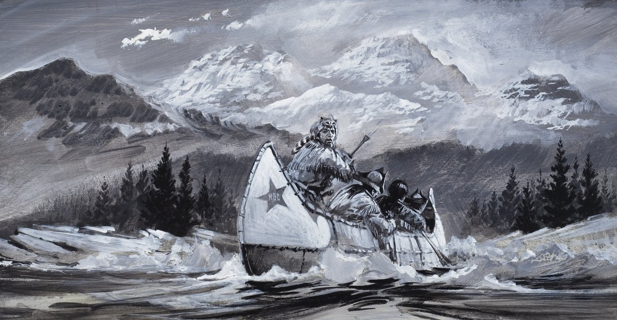 Alexander Mackenzie (1764-1820) (gouache på papir) af Graham Coton