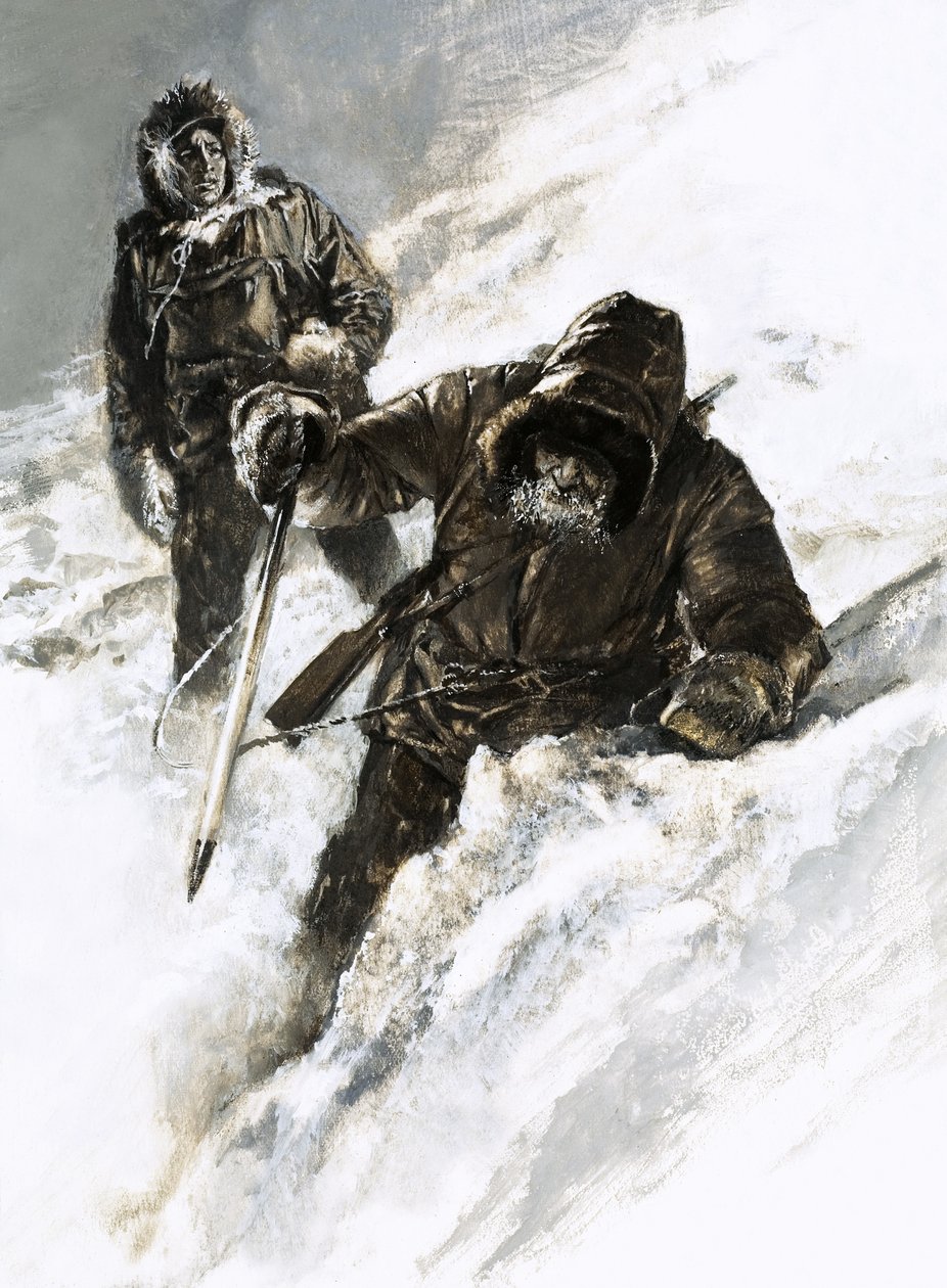 Dr. Isaac Stringer og C. F. Johnson vandrede tværs over Yukon af Graham Coton
