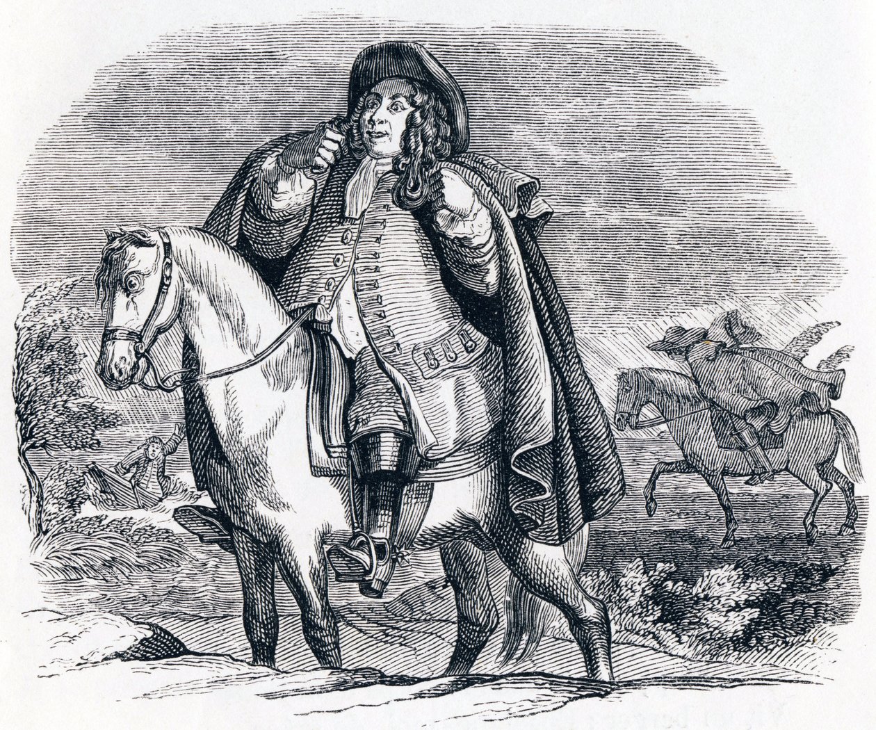 Phebus & Boree - Fabler af La Fontaine af Grandville