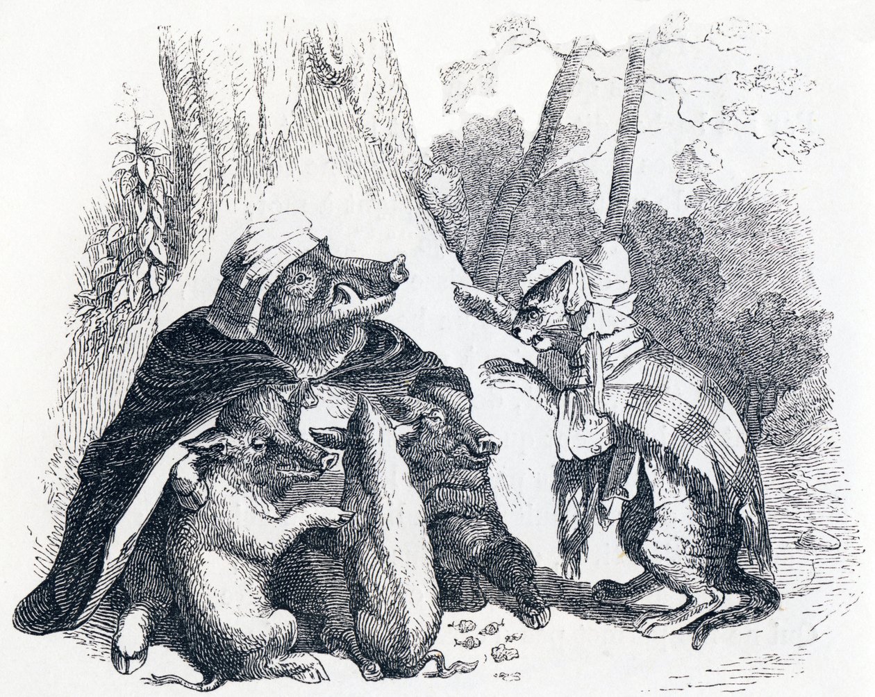 Ørnen, vildsvinet og kusse (L
