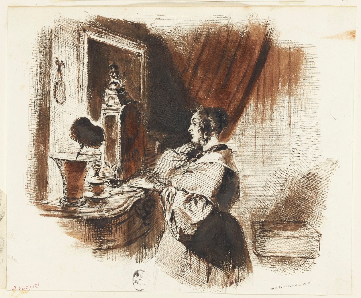 Guiaud-album, side 2 af Grandville