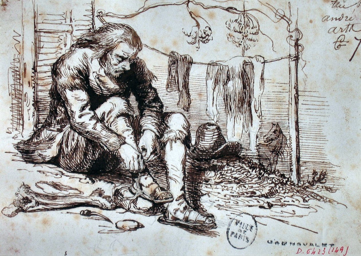 Robinson Crusoe? af Grandville
