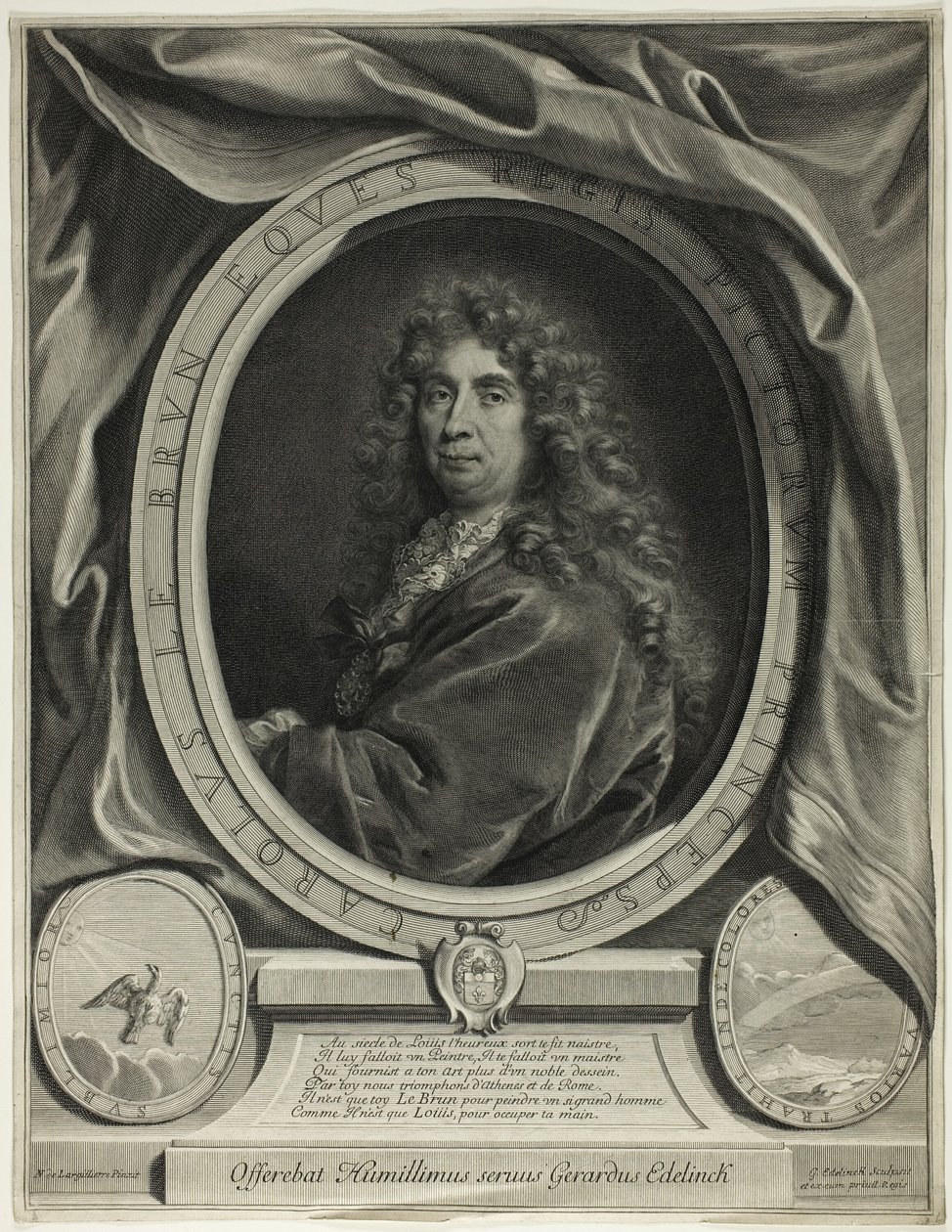 Charles den Brune af Gérard Edelinck