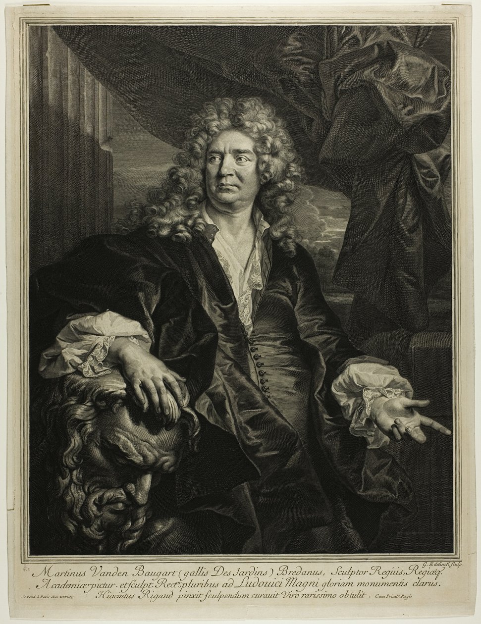 Martin Vanden Bogaert Desjardins af Gérard Edelinck
