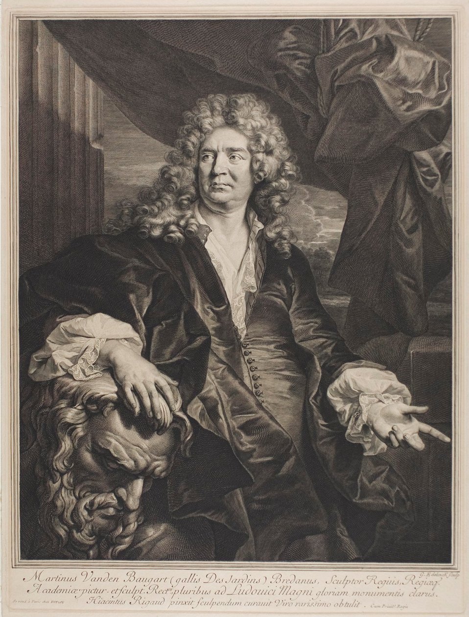 Martin Vanden Bogaert Desjardins af Gérard Edelinck
