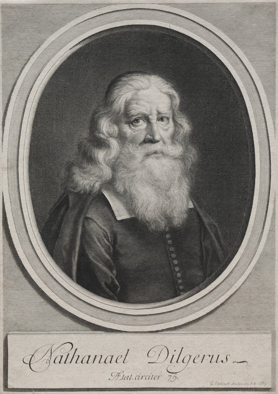Nathanael Dilgerus, minister i Danzig af Gérard Edelinck