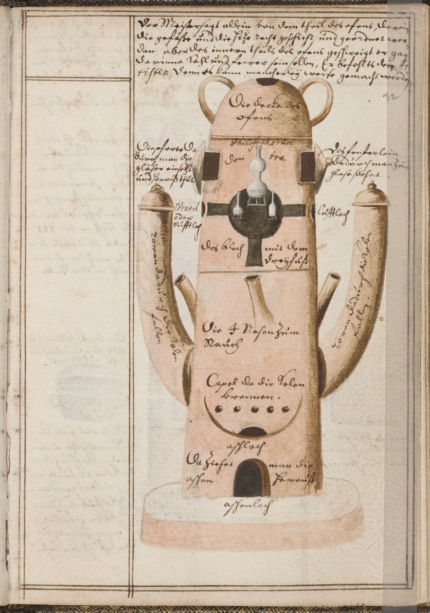 Alkymistisk notesbog, ca. 1620 af Grasshoff