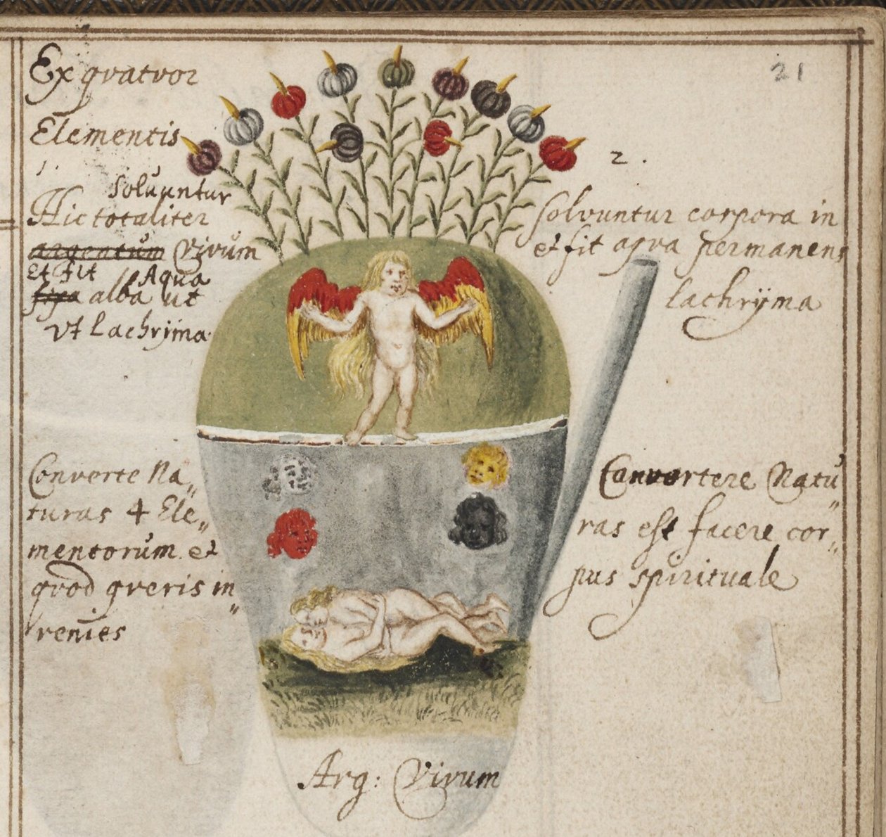 Alkymistisk notesbog, ca. 1620 af Grasshoff