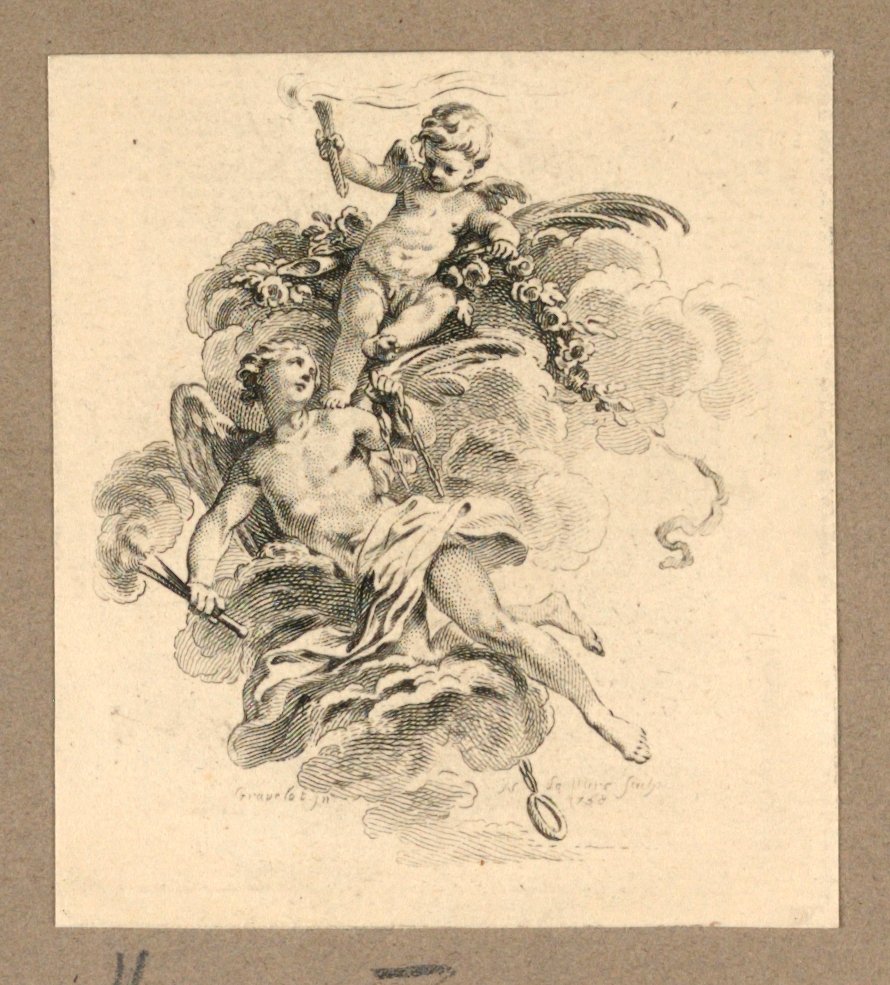 Hymen og Putto af Gravelot