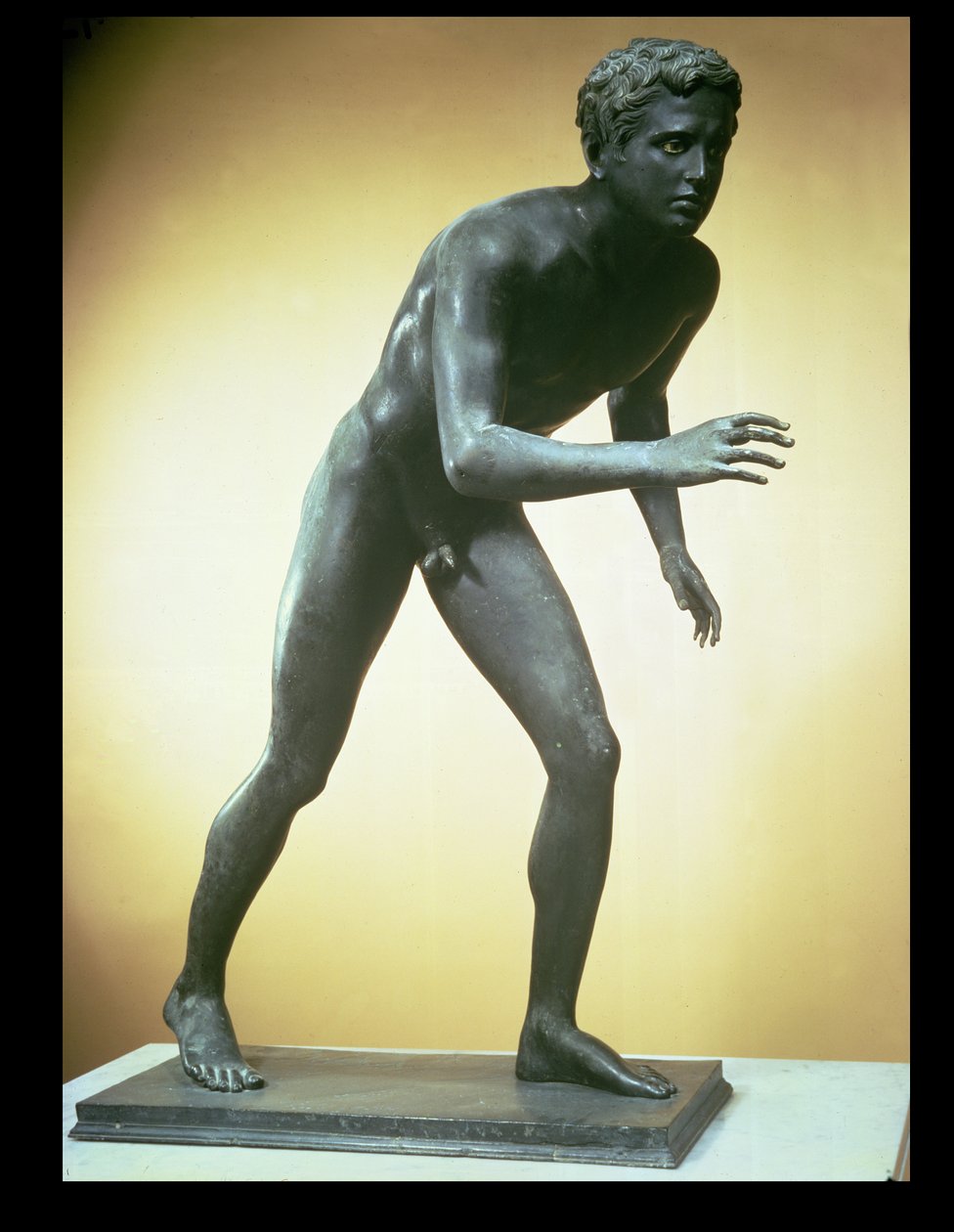 En løber (bronze) af Greek