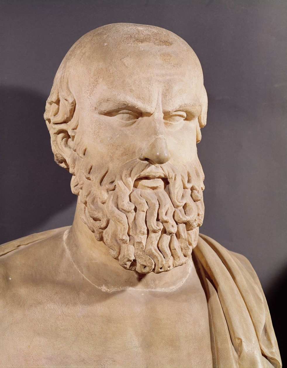 Buste af Aischylos (ca. 525-c. 456 f.Kr.) af Greek