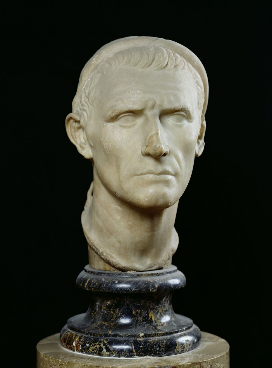 Buste af Antiochus III (223-187 f.Kr.) kopi af en original fra det 3. århundrede f.Kr. (marmor) af Greek
