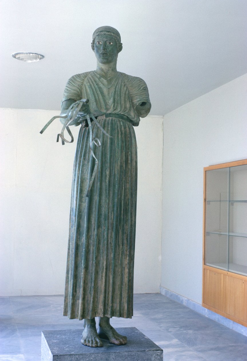Vognfører, ca. 475 f.Kr. (bronze) af Greek