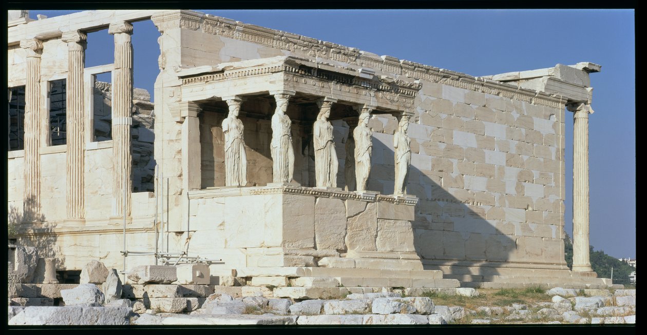 Erechtheion, ca. 421-405 f.Kr af Greek