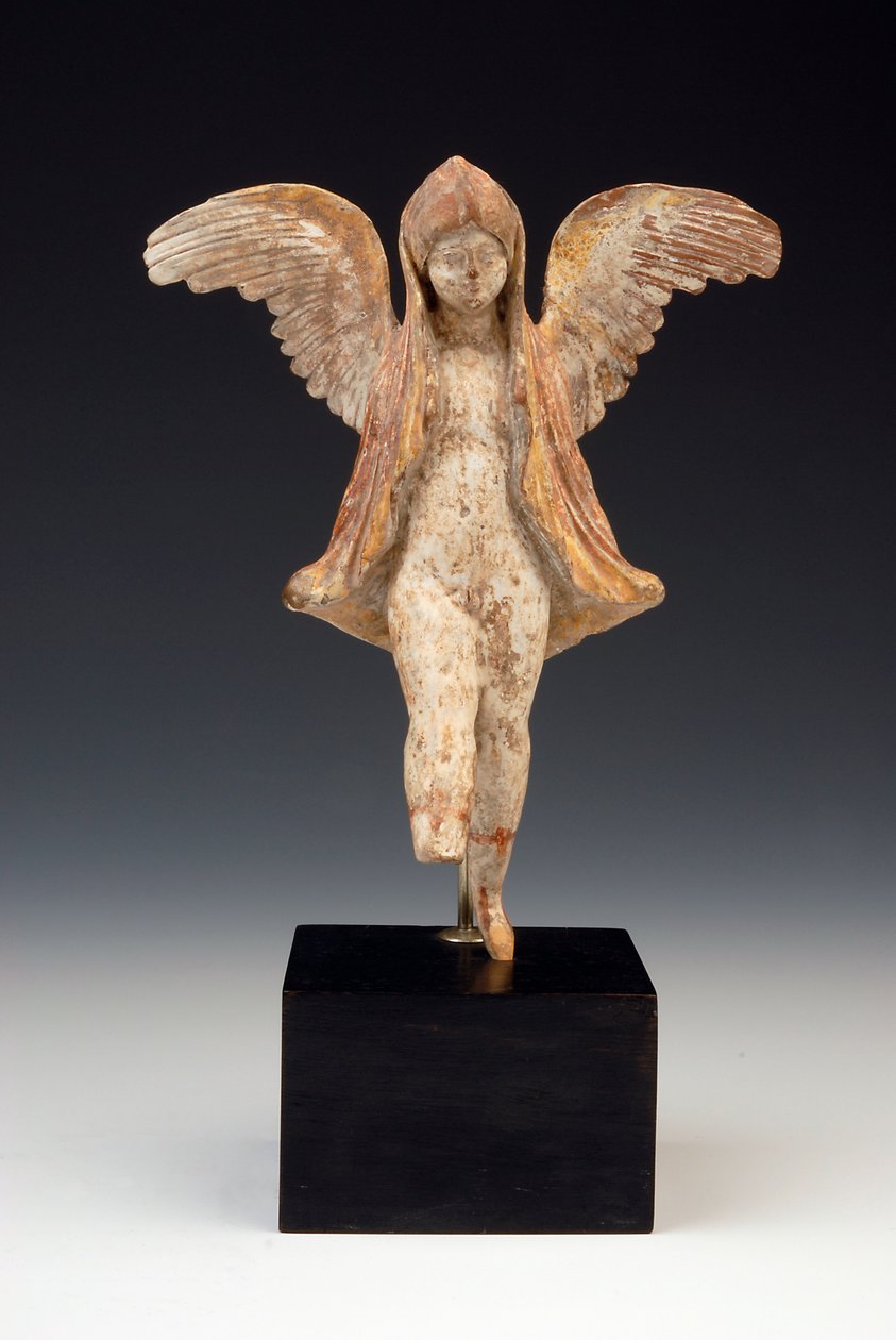 Figur af Eros, 330-323 f.Kr. (terracotta) af Greek