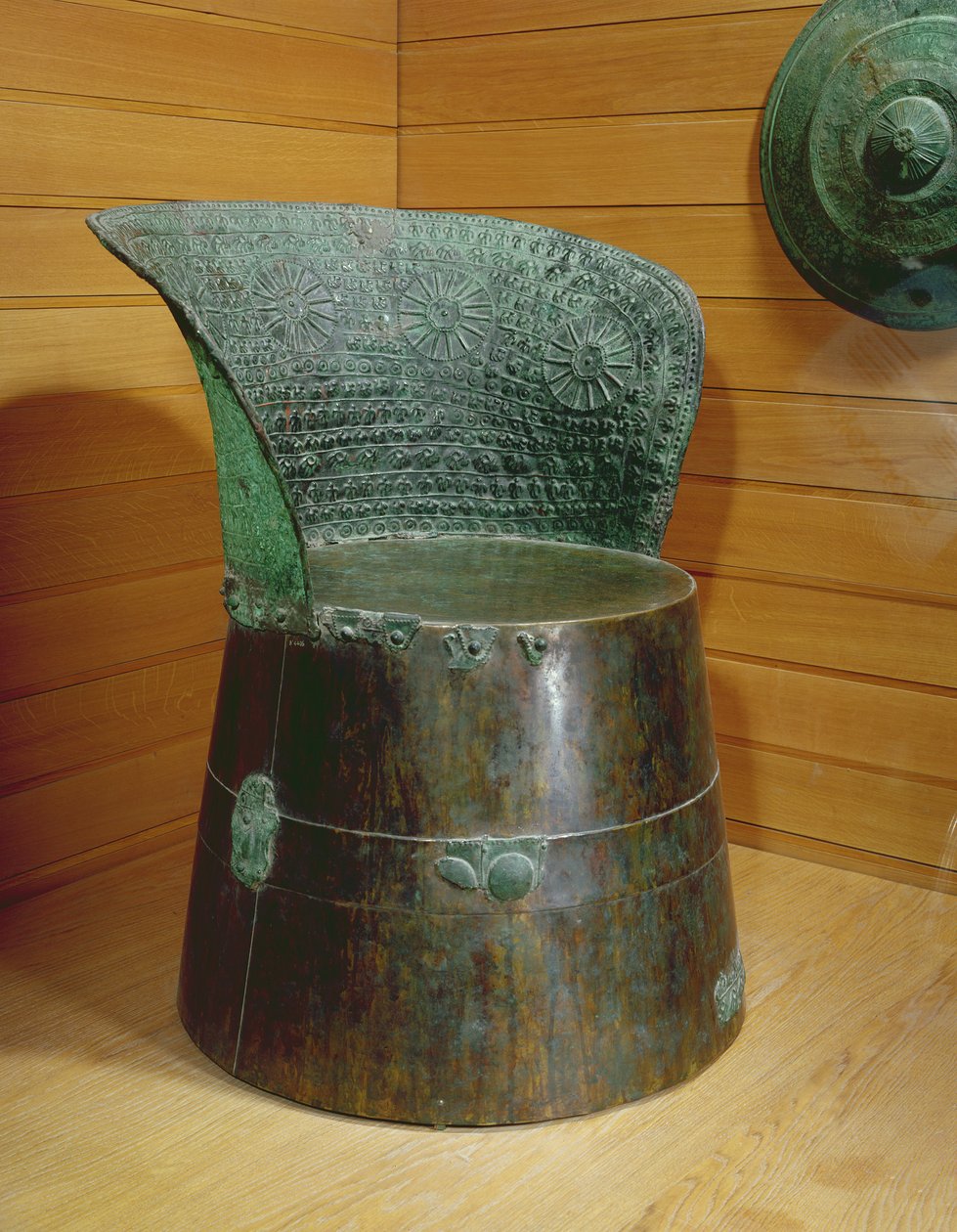 Begravelsestrone, Villanovan-perioden, 1. halvdel af 7. århundrede f.Kr. (bronze) af Greek