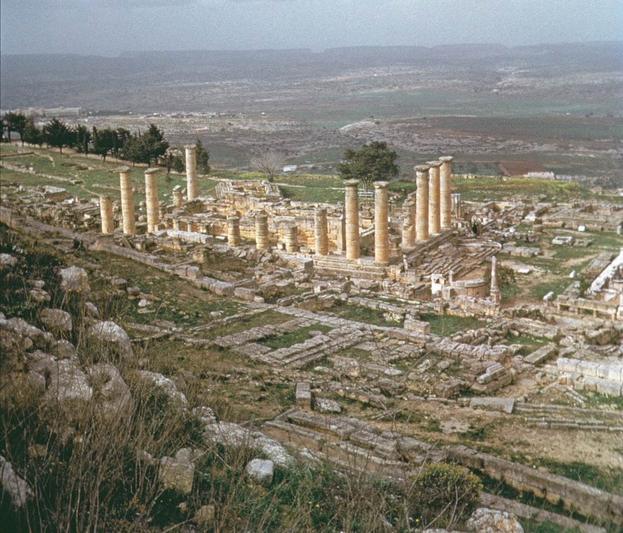 Generelt billede af nedre Cyrene af Greek