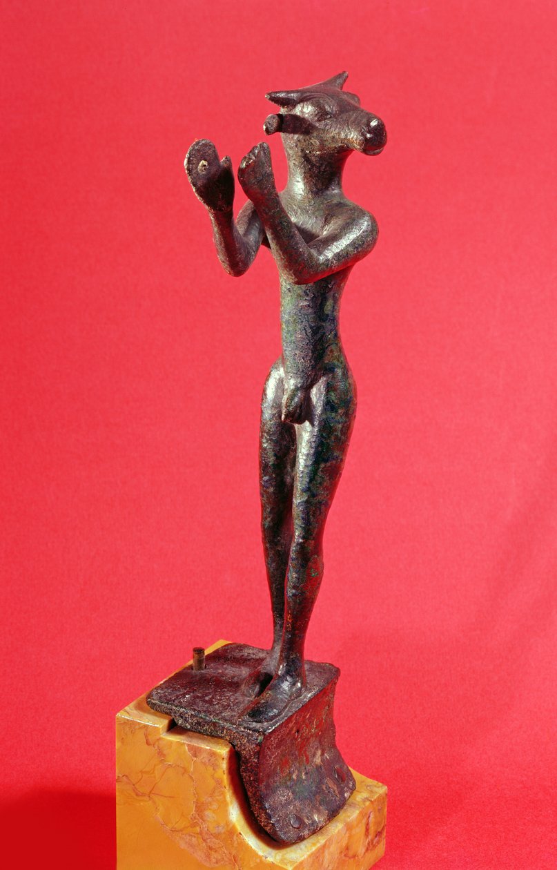 Minotaur (bronze) af Greek