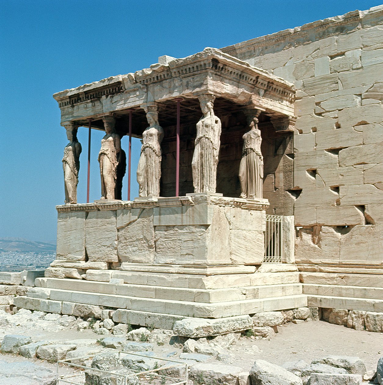 Jomfruernes våbenhus, Erechtheion, ca. 421-405 f.Kr af Greek