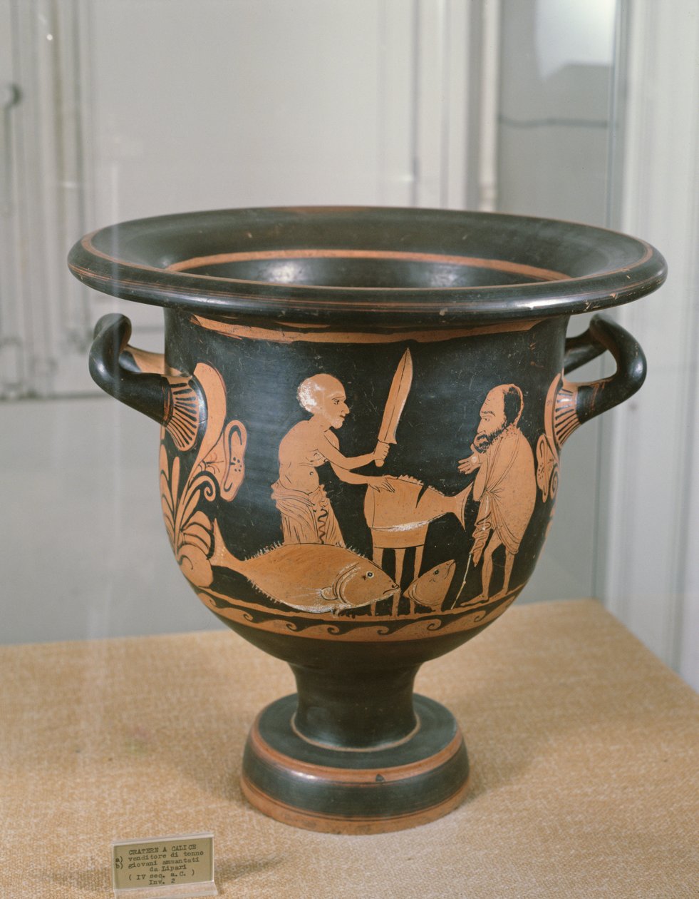 Rødfigur Krater (keramik) af Greek