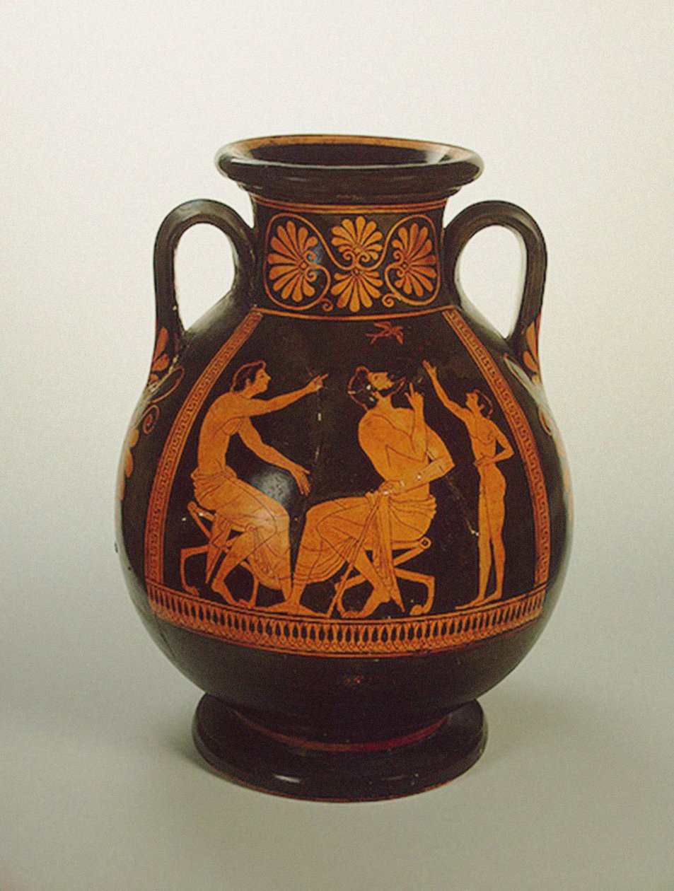Rødfigur Pelike, ca. 510-500 f.Kr. (keramik) af Greek