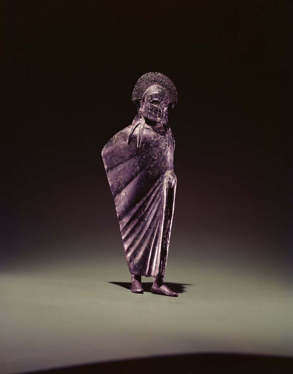 Spartansk kriger (bronze) af Greek