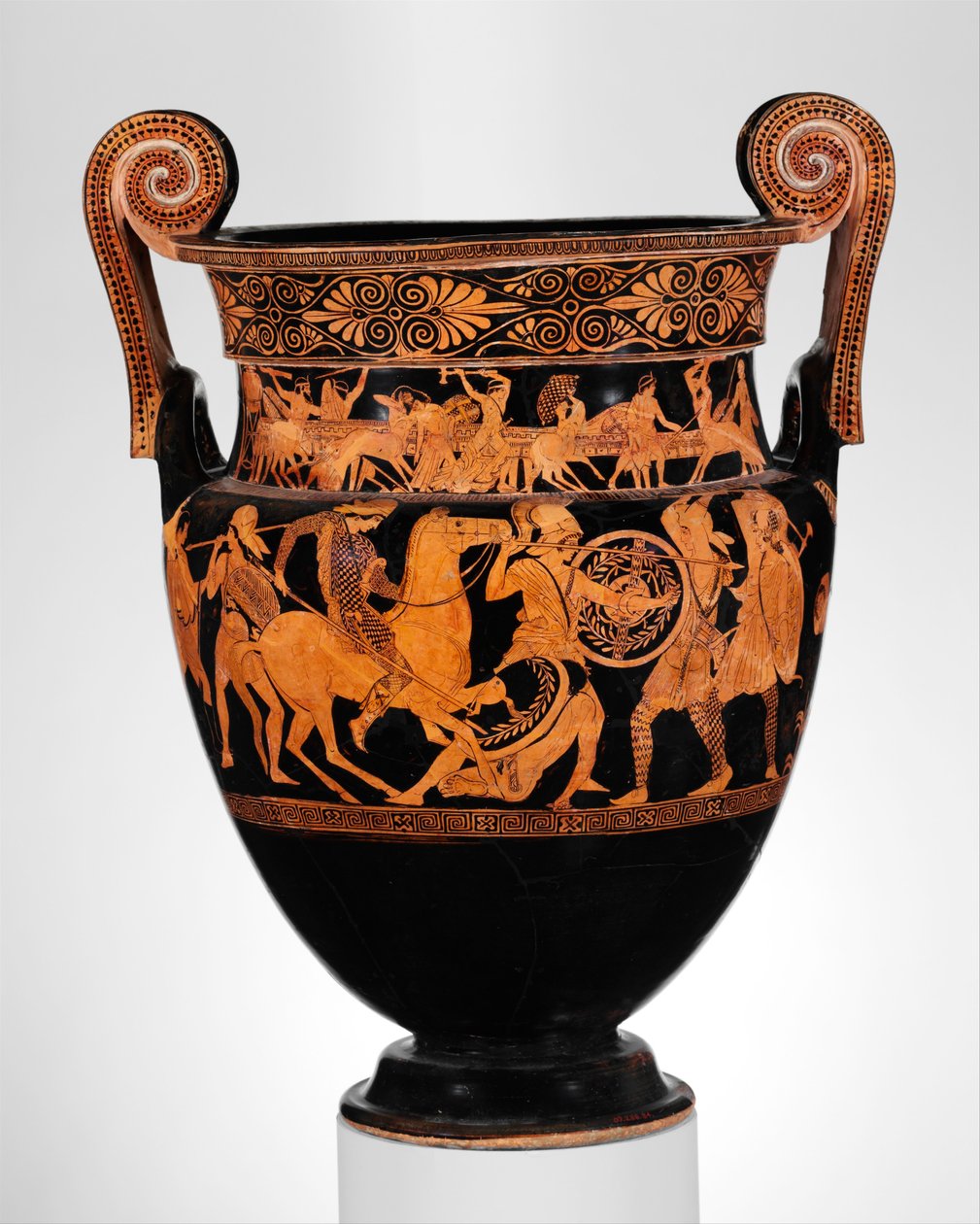 Terracotta volute-krater, ca. 450 f.Kr. (terracotta) af Greek