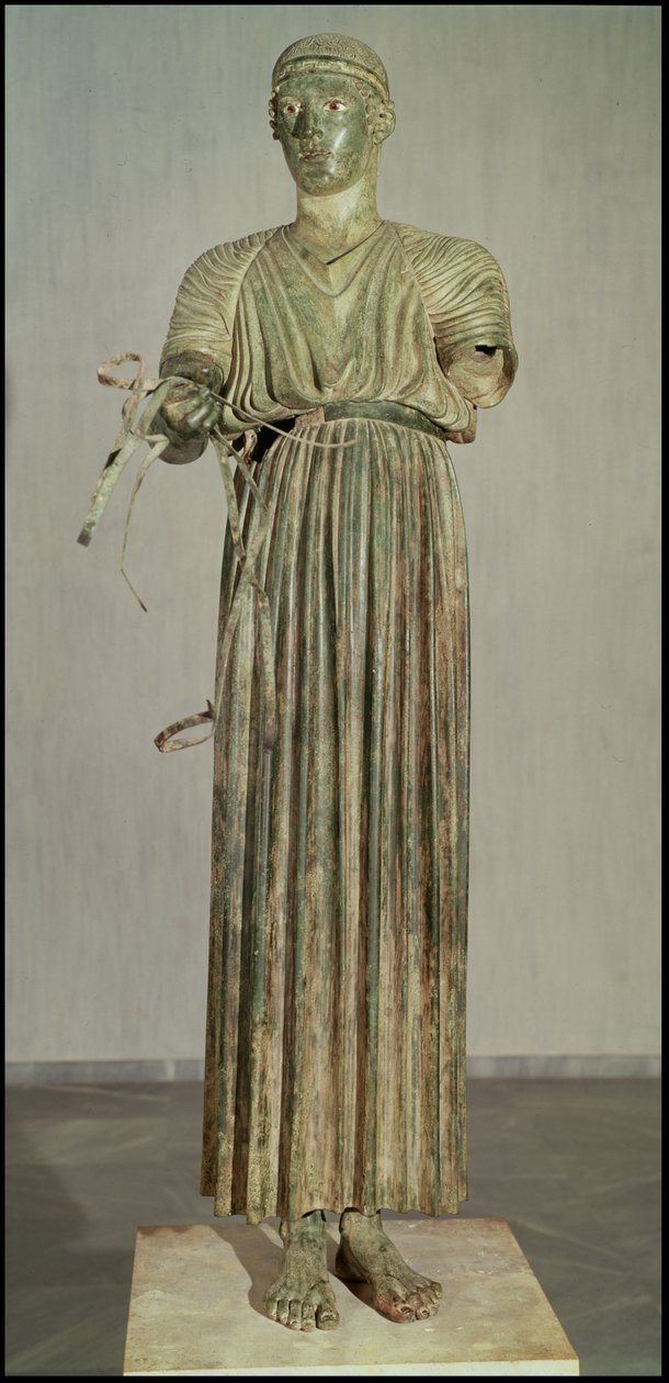 Vognmanden, ca. 470 f.Kr. (bronze) (se også 155948) af Greek