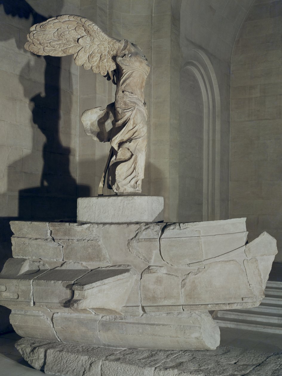 The Victory of Samothrace (parisk marmor) (se også 326608) af Greek