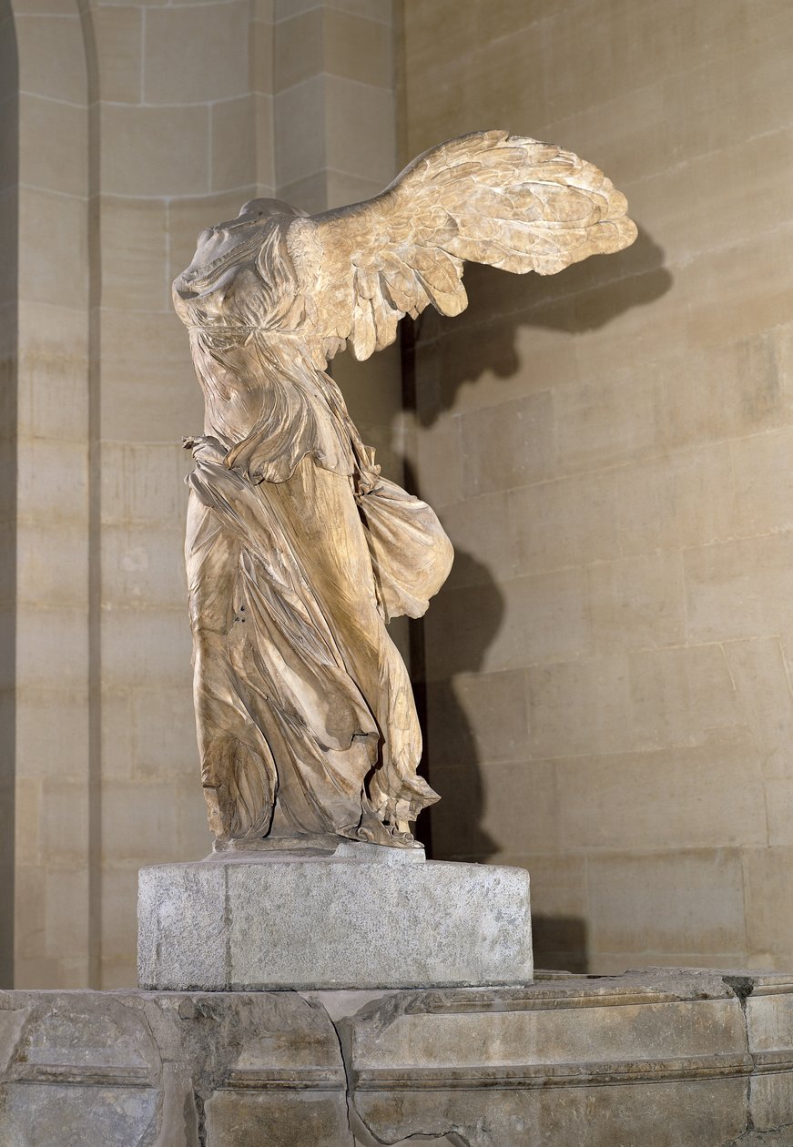 The Victory of Samothrace (parisk marmor) (se også 54788, 92583 og 94601-03, 239936, 326608) af Greek