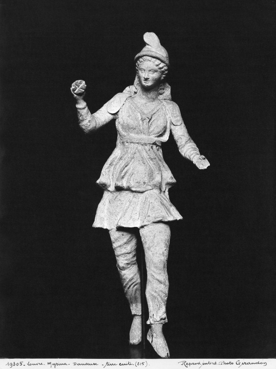Attis danser, hellenistisk periode, anden halvdel af det 2. århundrede f.Kr., fra Myrina (terracotta) af Greek