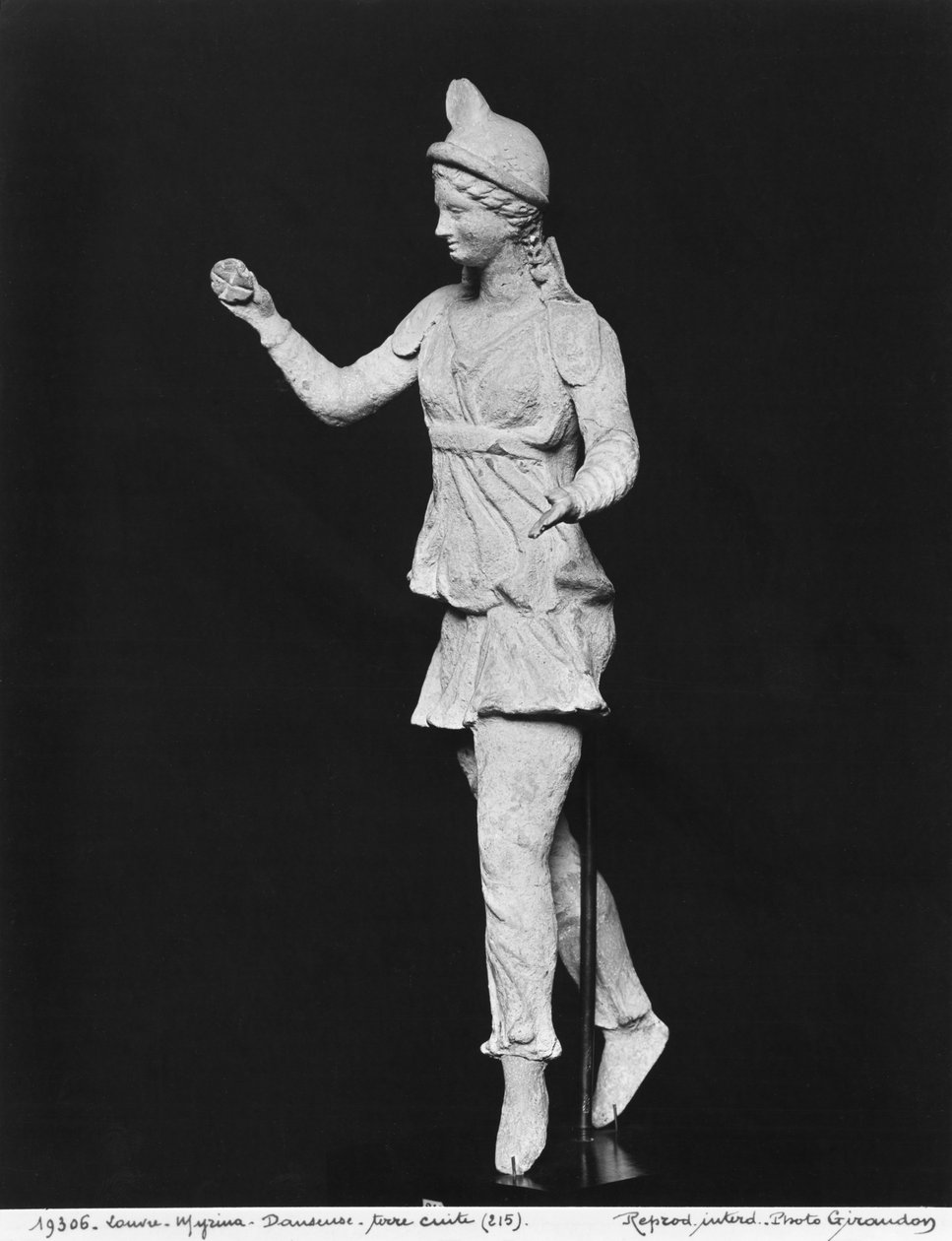 Attis danser, hellenistisk periode, anden halvdel af det 2. århundrede f.Kr., fra Myrina (terracotta) af Greek