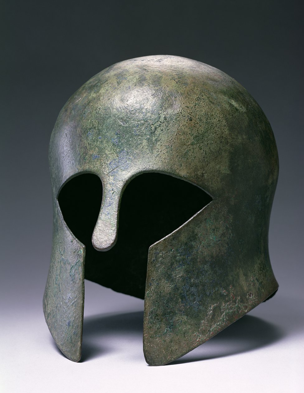 Korintisk hjelm (bronze) af Greek