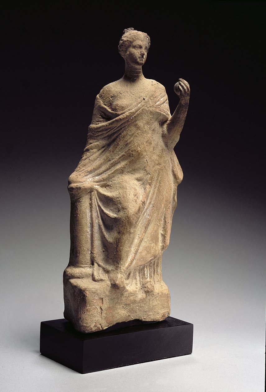 Hellenistisk statue (terracotta) (se også 257659) af Greek
