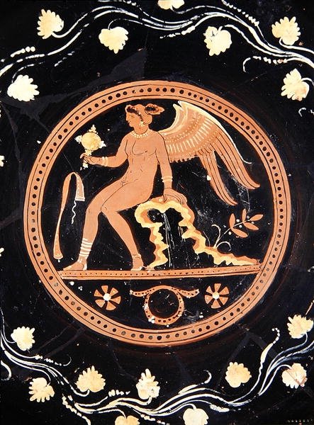 Merrythought Cup, ca. 330-310 f.Kr. (keramik) af Greek
