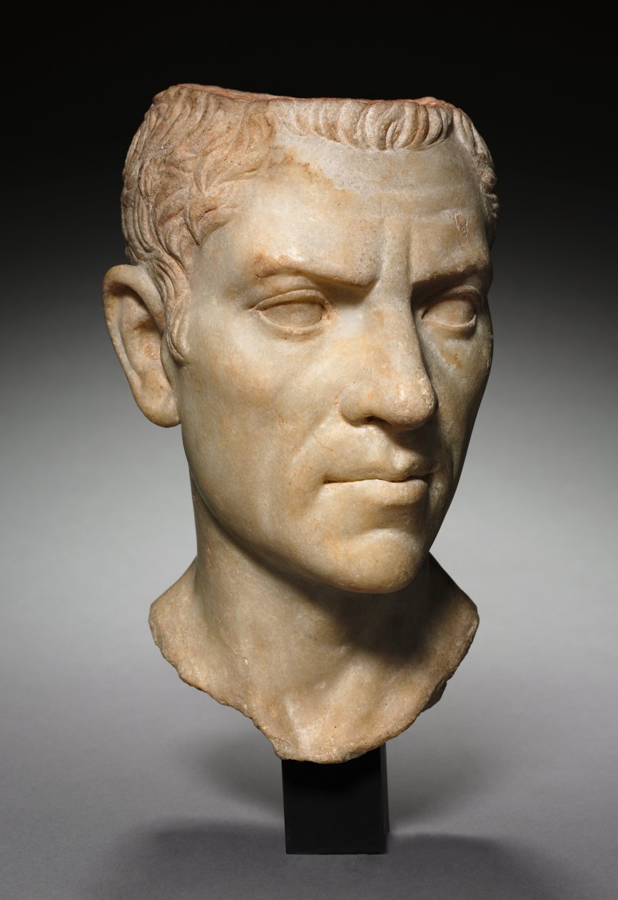 Portræt af C. Cornelius Gallus af Greek