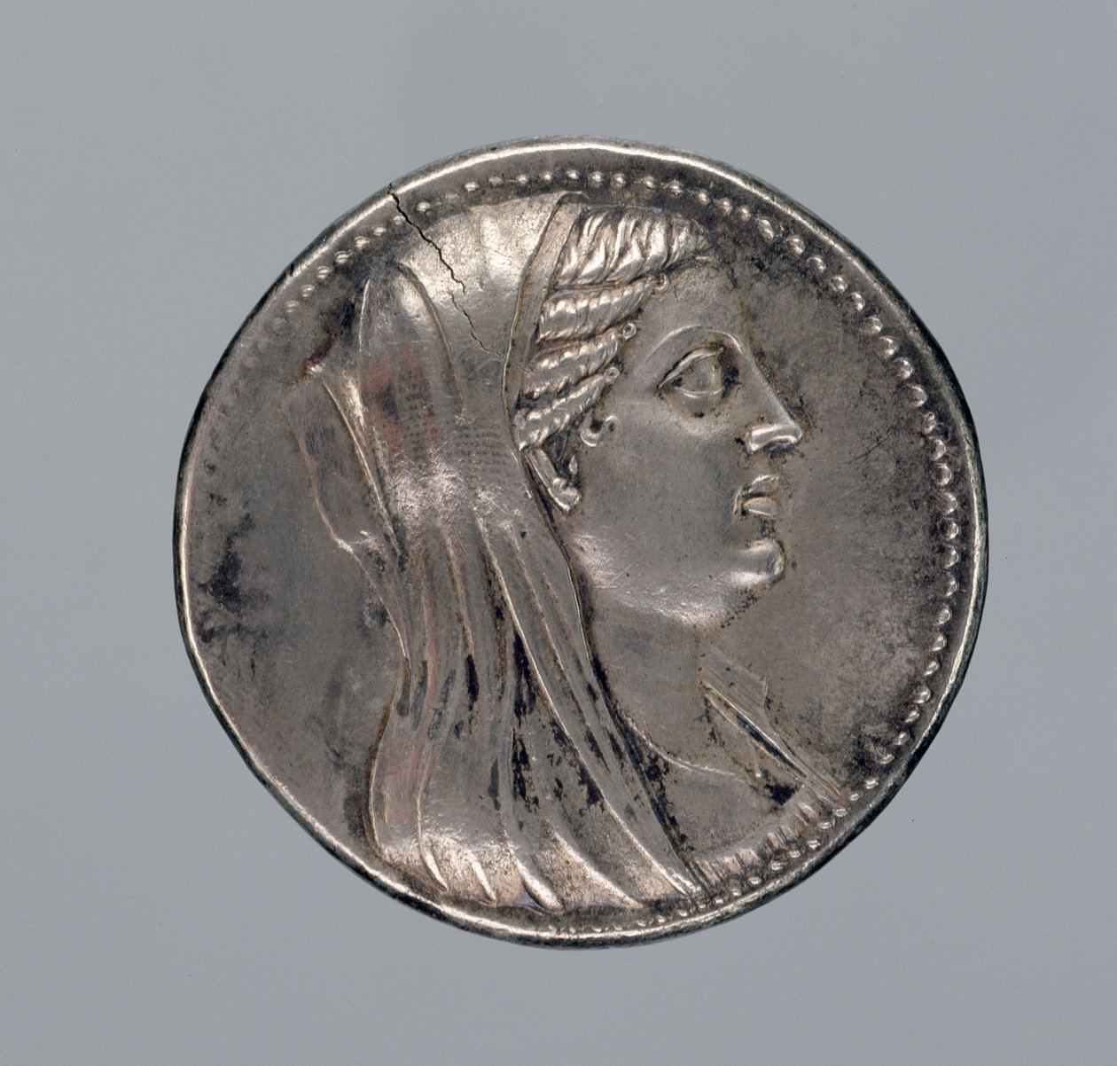 Sølvdidrakme af Berenice II (sølv) (se også 288290) af Greek