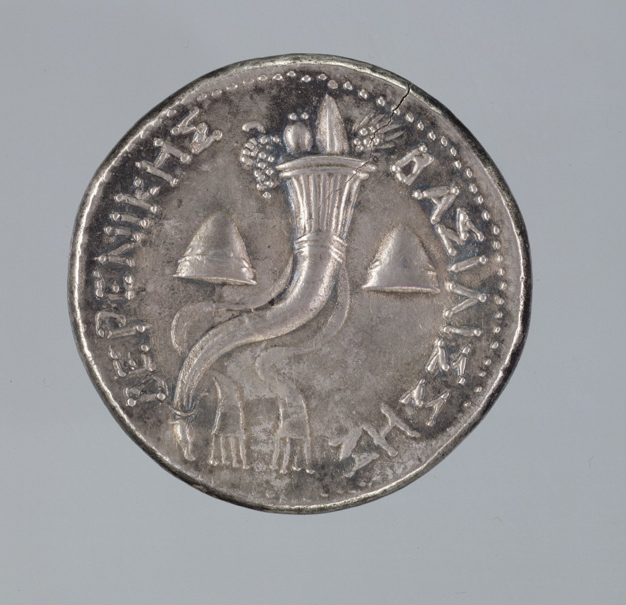 Sølvdidrakme af Berenice II (sølv) (se også 293751) af Greek