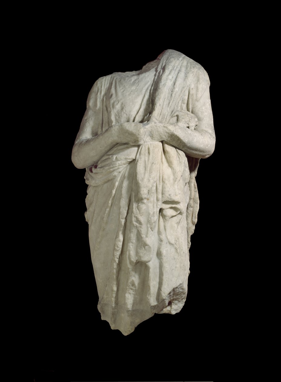 Torso, Arundel Homer (marmor) af Greek