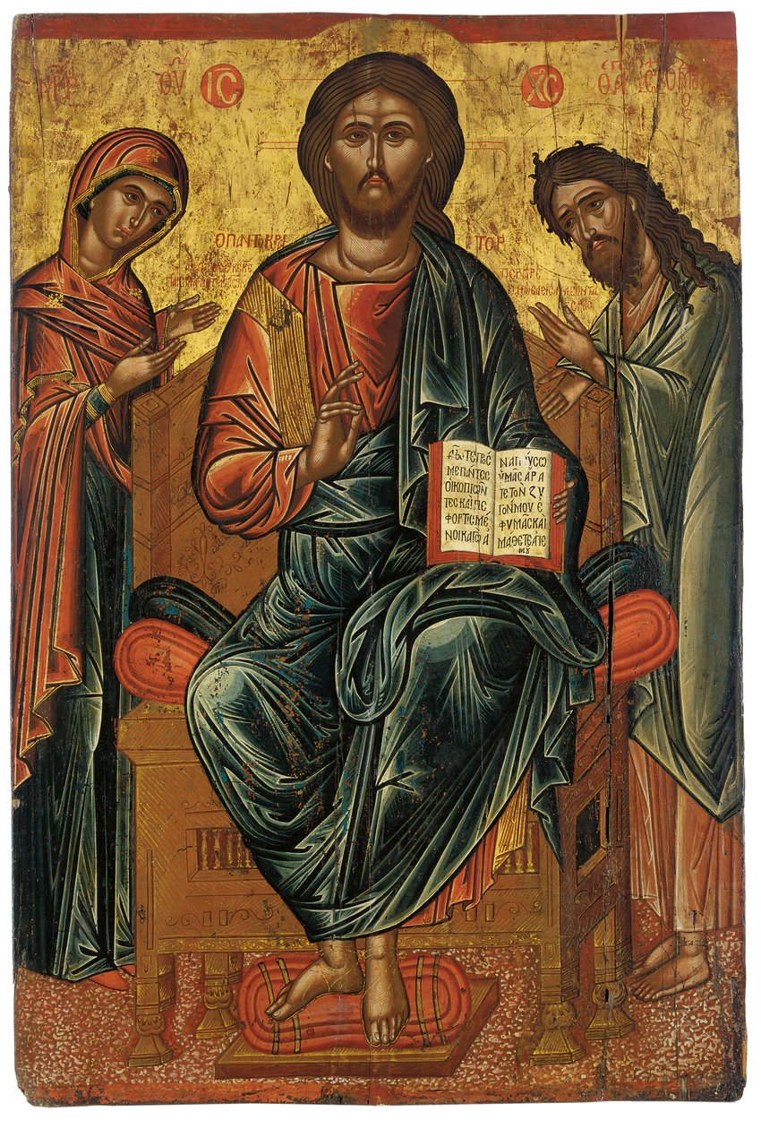 A Deisis, ca. 1600 af Greek School
