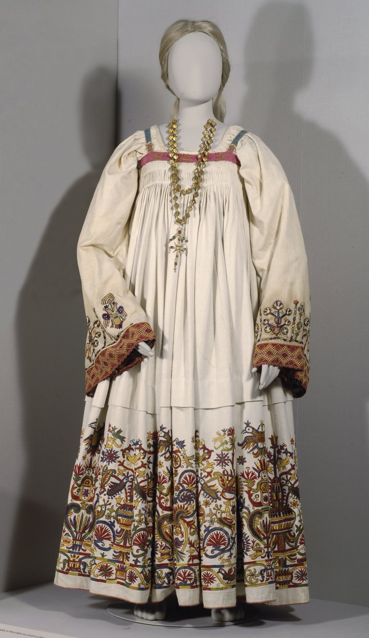 Kvindekostume fra Kriti af Greek School