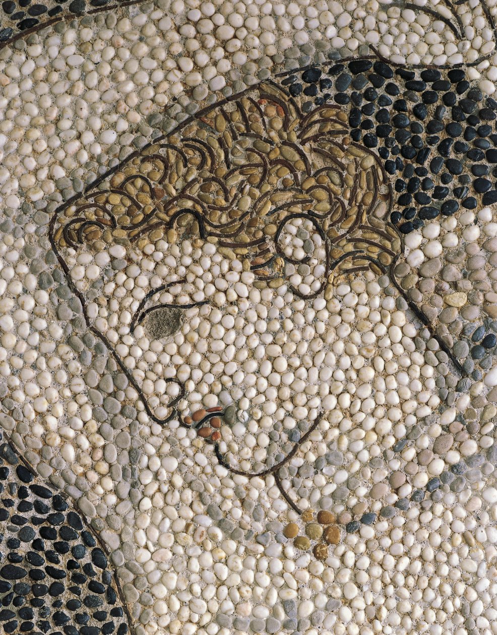Leder af Krateros, ca. 320 f.Kr. (moasaik) (detaljer fra 332175 & 419063) af Greek School