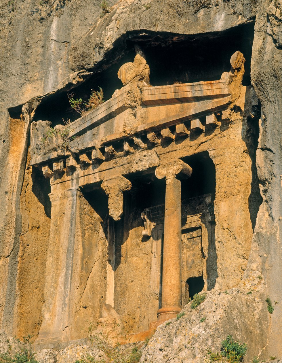 Lycisk klippegrav af Greek School