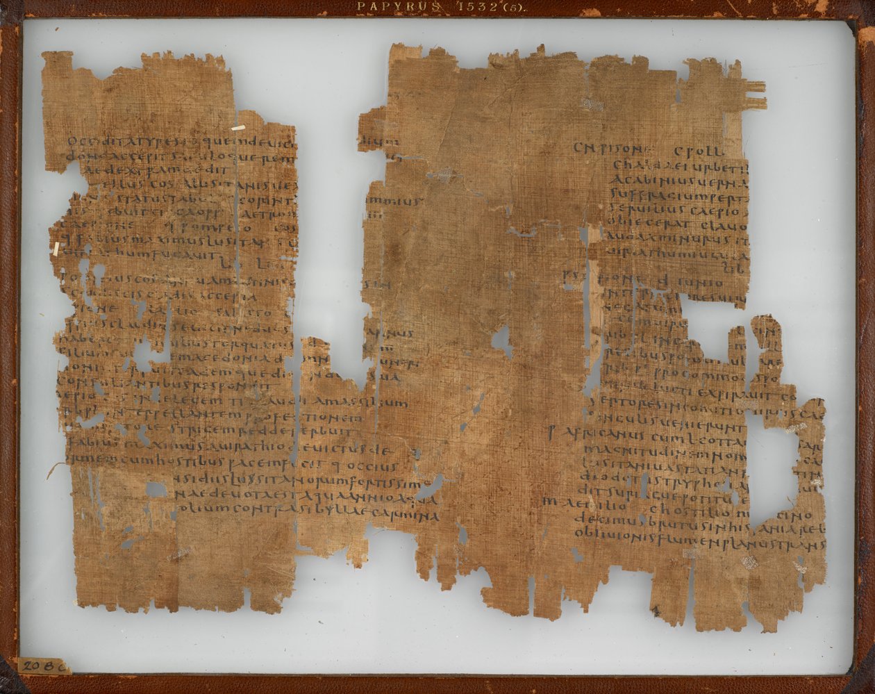 Papyrus 1532 (5), Indbegrebet af Livius, 3.-4. århundrede af Greek School