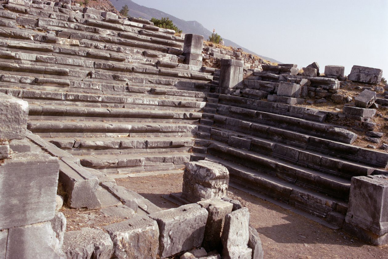 Senatshuset (bouleuterion) af Greek School