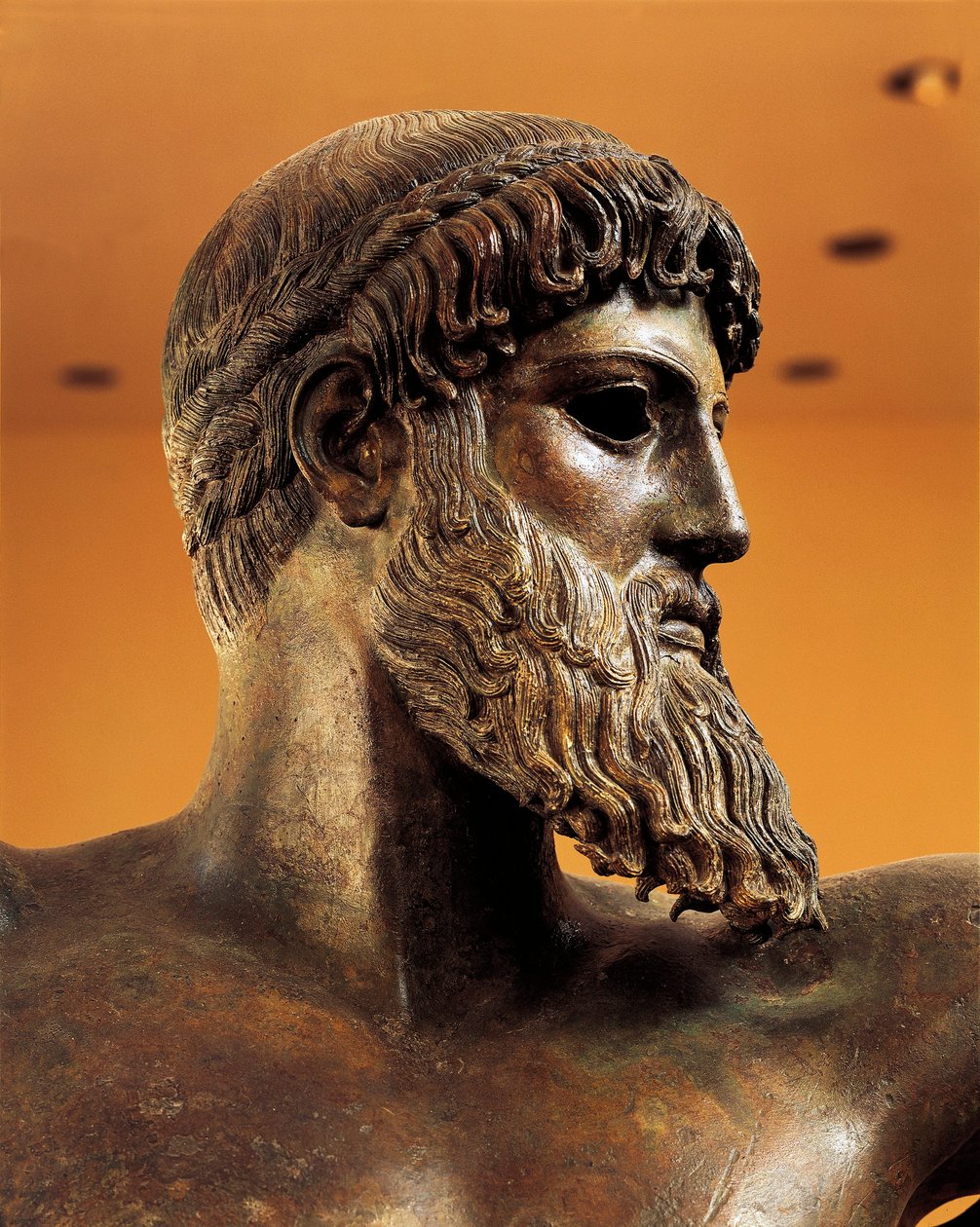 Bronzestatue af Poseidon fra Cape Artemision af Greek School
